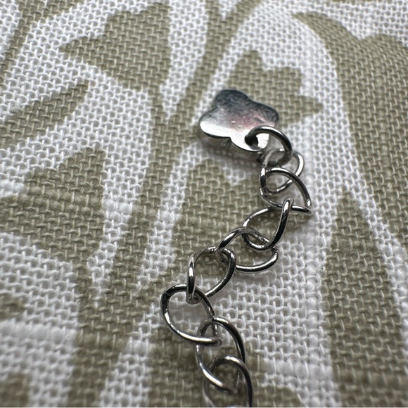 Small pearl on silver plated chain necklace 18 inch - Picture 6 of 7